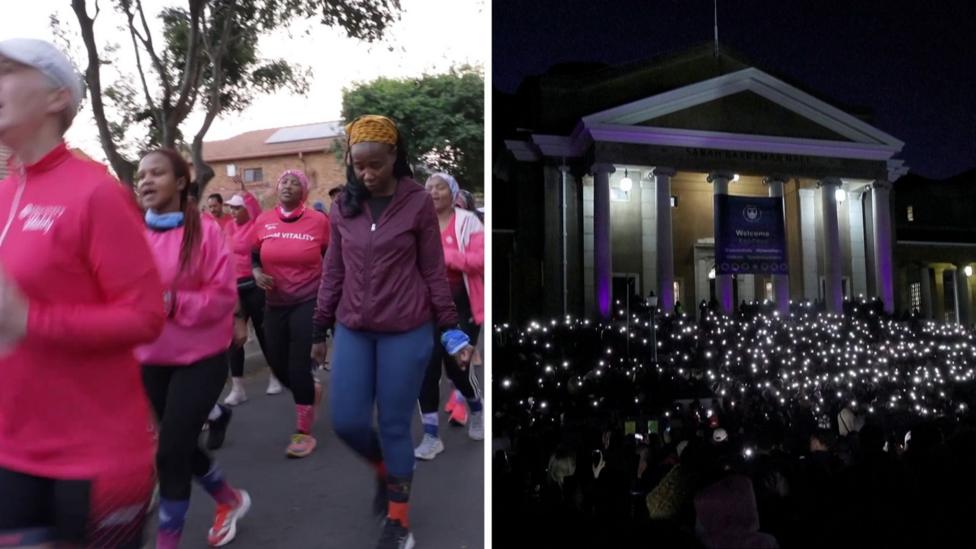 'Enough is enough': Women protest after string of murders near Johannesburg