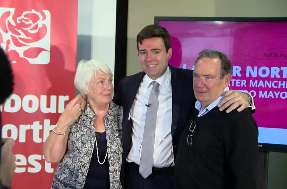 Burnham thanks well-wishers following his father's death