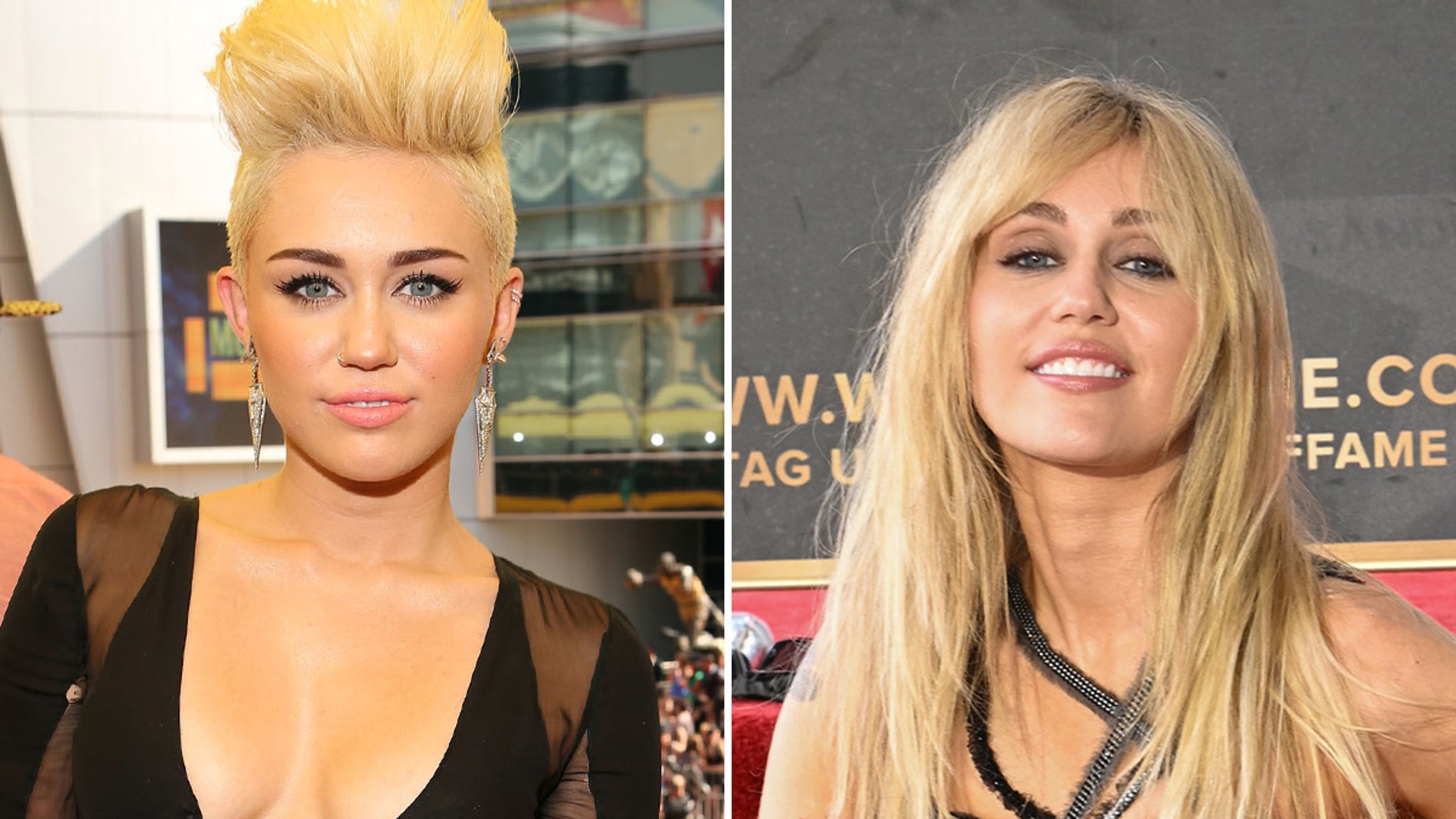 Miley Cyrus Then vs. Now -- 'Bass Persuades'